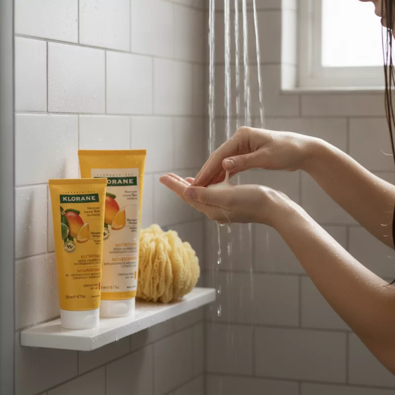 Acondicionador Klorane Mango 200ml para pelo seco: nutrición profunda. Compra tu bálsamo capilar con envío en España